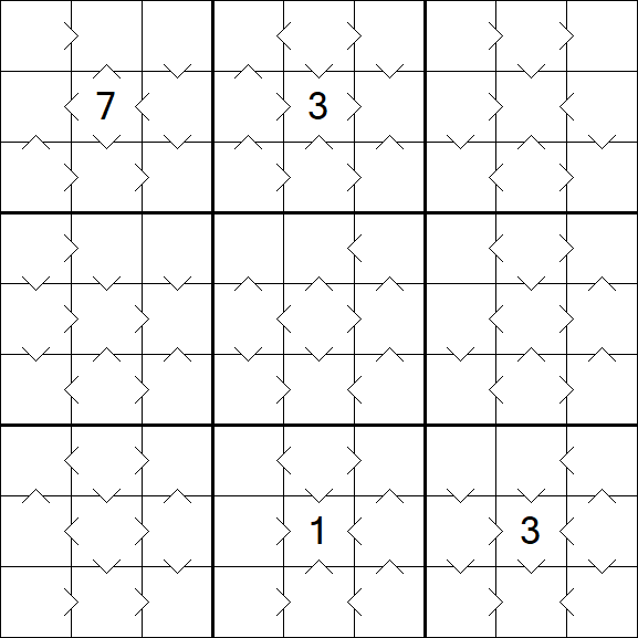 Greater Than Sudoku - Mittel