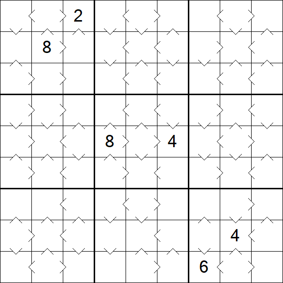 Greater Than Sudoku - Moyen