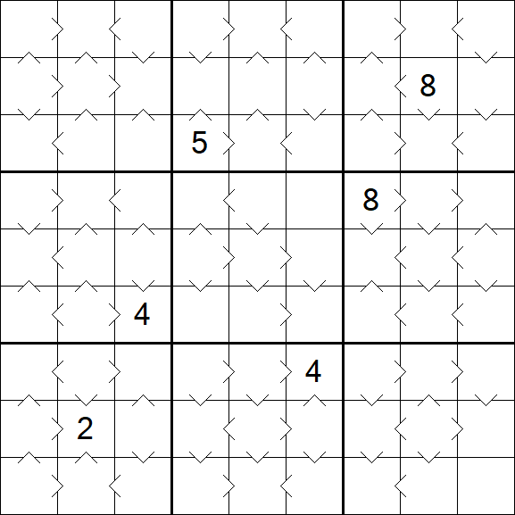 Greater Than Sudoku - Moyen