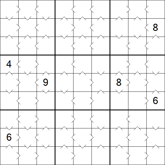 Greater Than Sudoku - Moyen