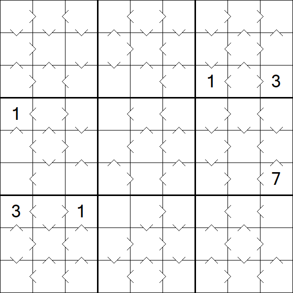 Greater Than Sudoku - Moyen