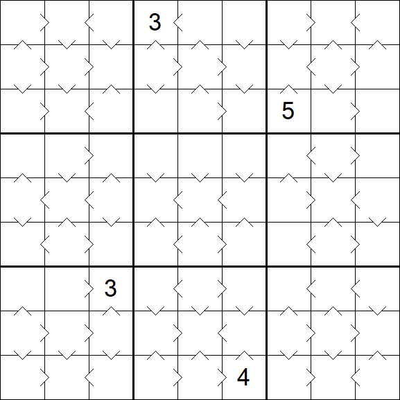 Greater Than Sudoku - Médio