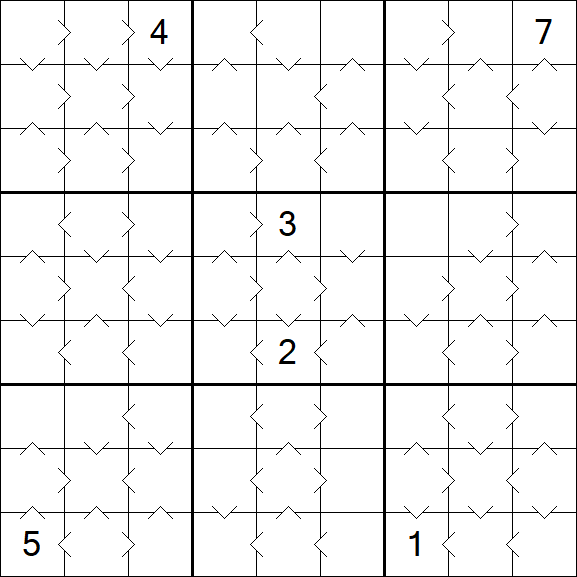 Greater Than Sudoku - Medium