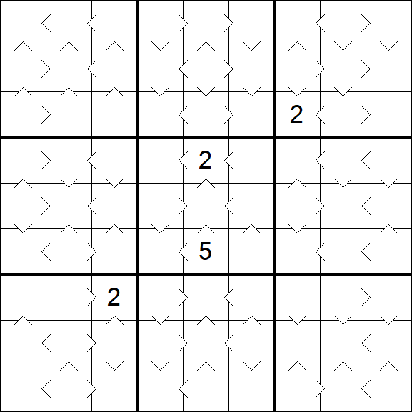 Greater Than Sudoku - Medium