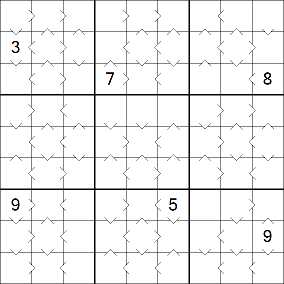 Greater Than Sudoku - Mittel