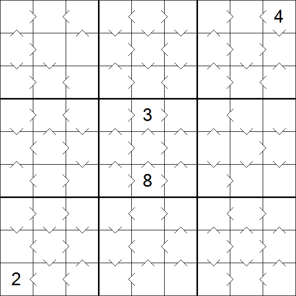 Greater Than Sudoku - Moyen