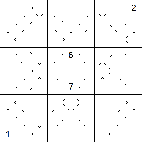 Greater Than Sudoku - Mittel