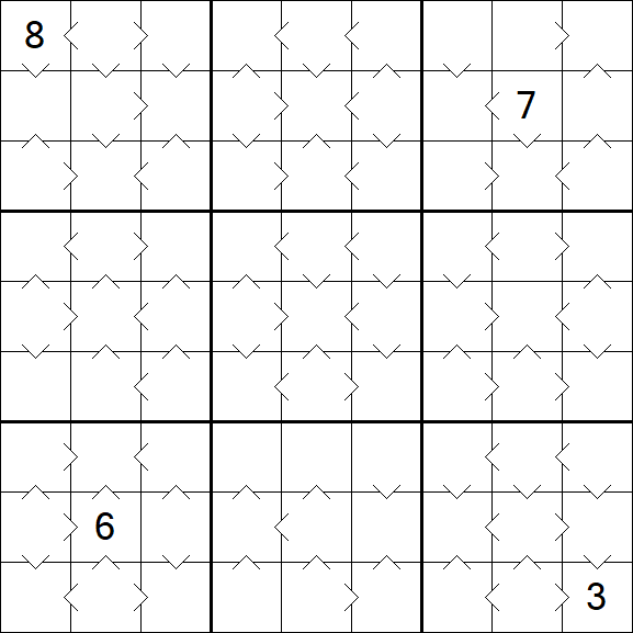 Greater Than Sudoku - Mittel
