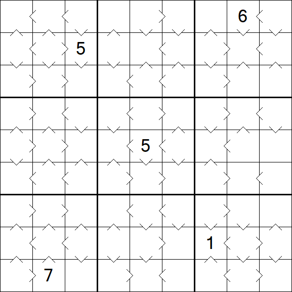Greater Than Sudoku - Moyen
