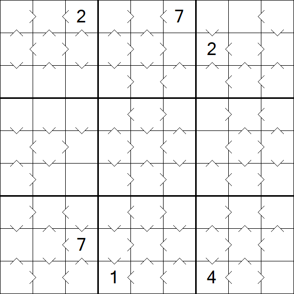 Greater Than Sudoku - Mittel