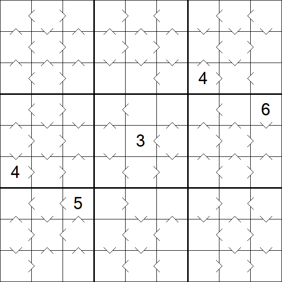 Greater Than Sudoku - Moyen