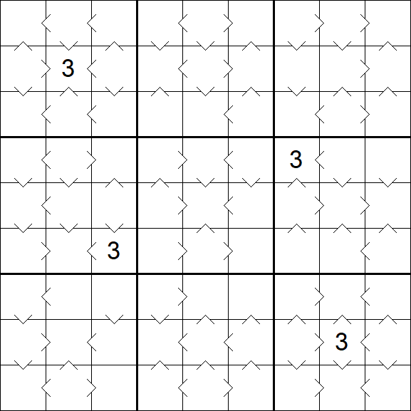 Greater Than Sudoku - Moyen