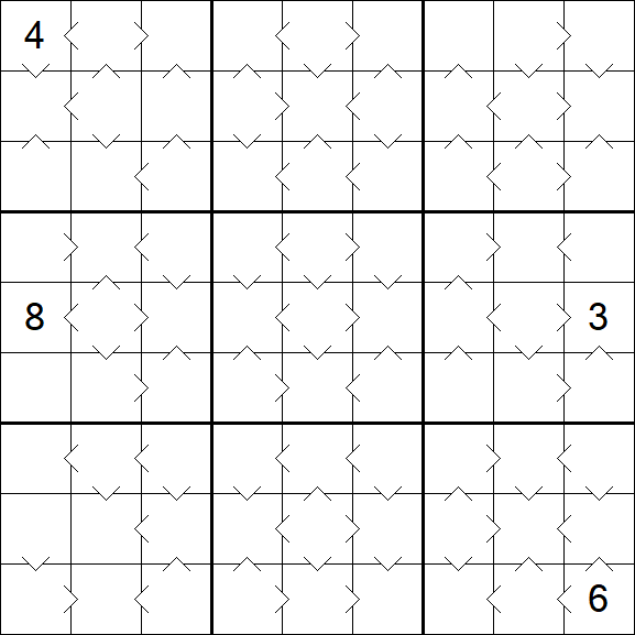 Greater Than Sudoku - Moyen