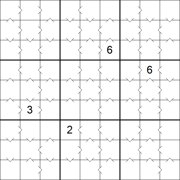 Greater Than Sudoku - Moyen