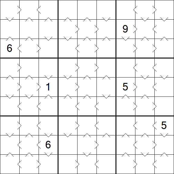 Greater Than Sudoku - Mittel