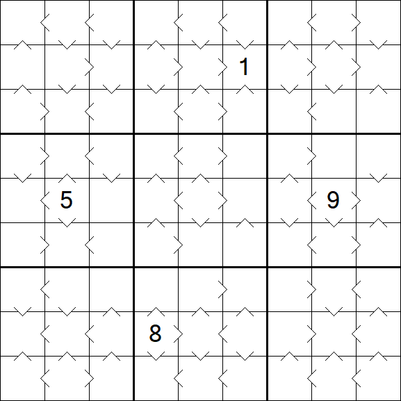Greater Than Sudoku - Mittel