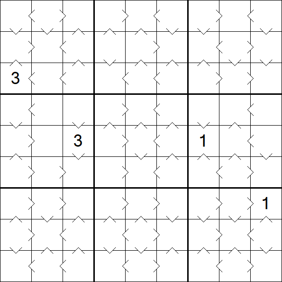 Greater Than Sudoku - Mittel