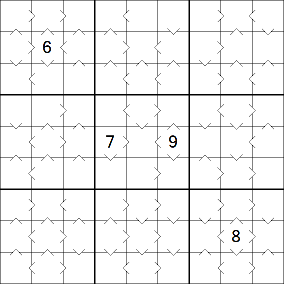 Greater Than Sudoku - Mittel
