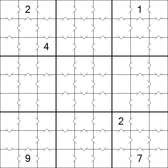 Greater Than Sudoku - Mittel