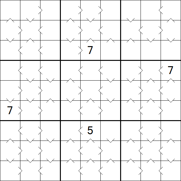 Greater Than Sudoku - Médio