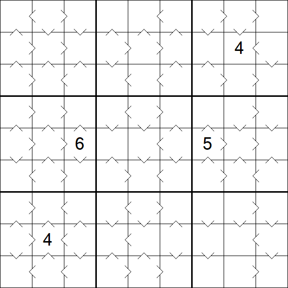Greater Than Sudoku - Medio