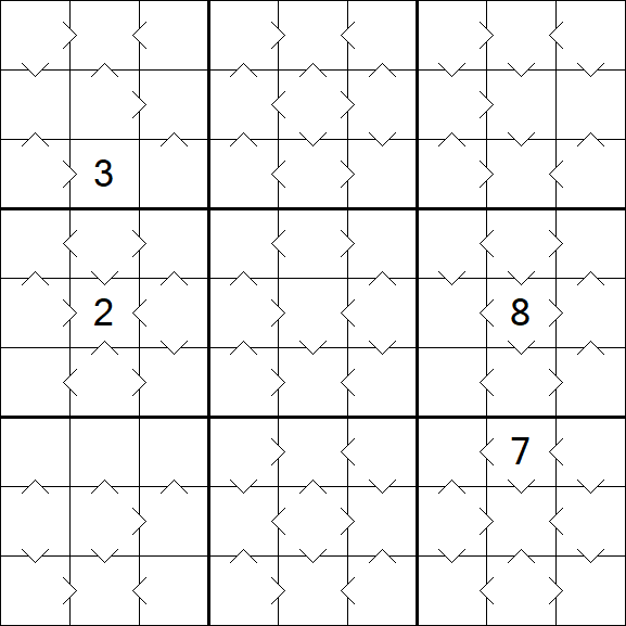 Greater Than Sudoku - Medio