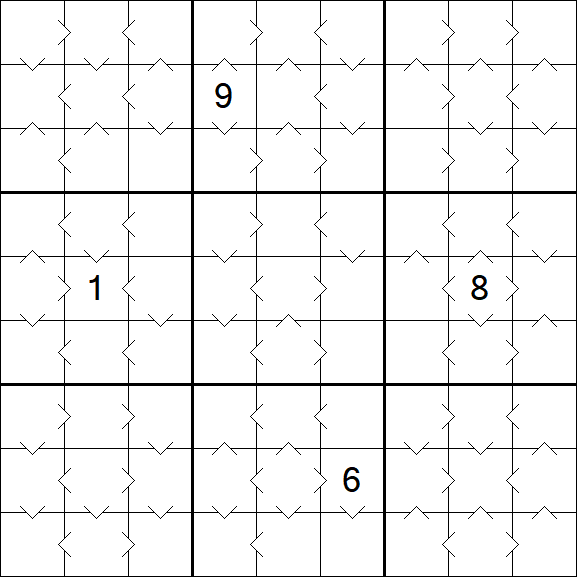 Greater Than Sudoku - Medio