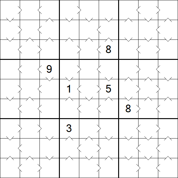 Greater Than Sudoku - Mittel