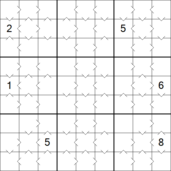 Greater Than Sudoku - Moyen