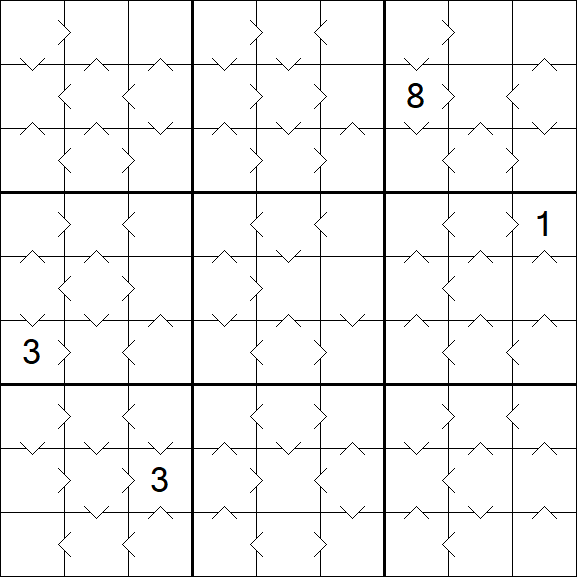 Greater Than Sudoku - Moyen
