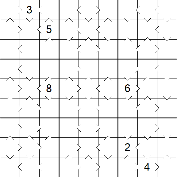 Greater Than Sudoku - Medio