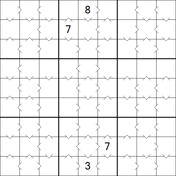Greater Than Sudoku - Medio