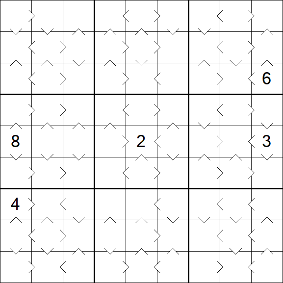Greater Than Sudoku - Medio