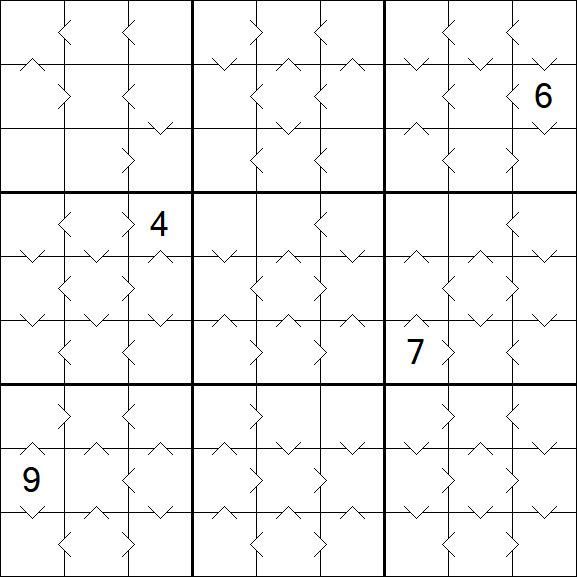 Greater Than Sudoku - Medio