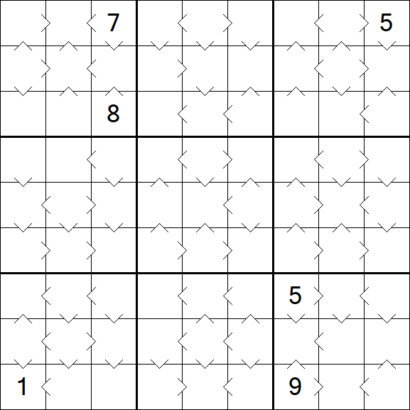 Greater Than Sudoku - Medio