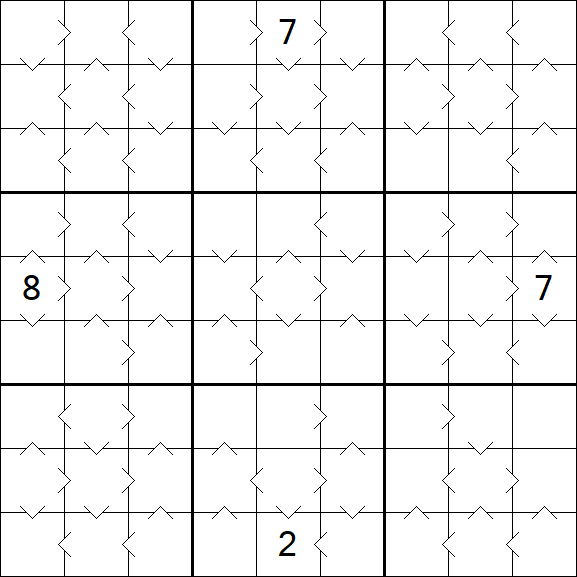 Greater Than Sudoku - Moyen
