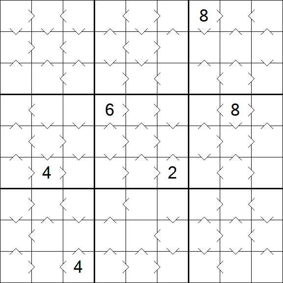 Greater Than Sudoku - Mittel