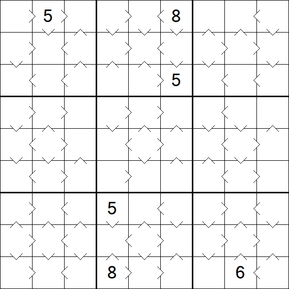 Greater Than Sudoku - Mittel