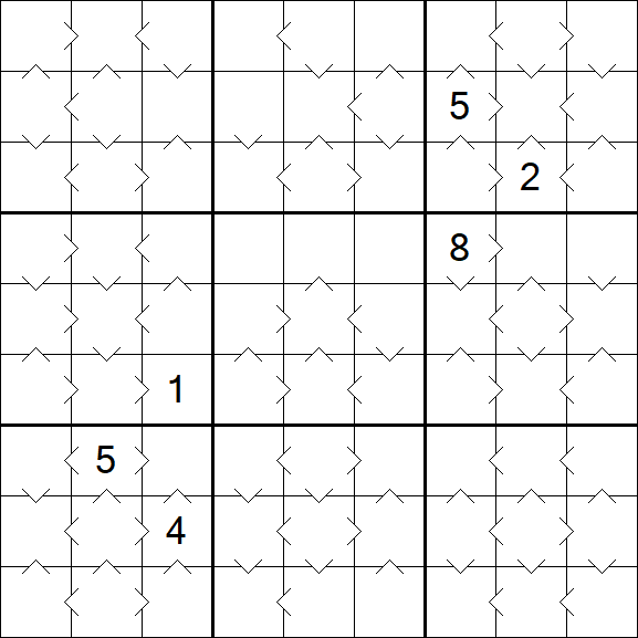 Greater Than Sudoku - Mittel