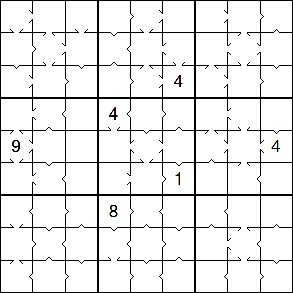 Greater Than Sudoku - Mittel