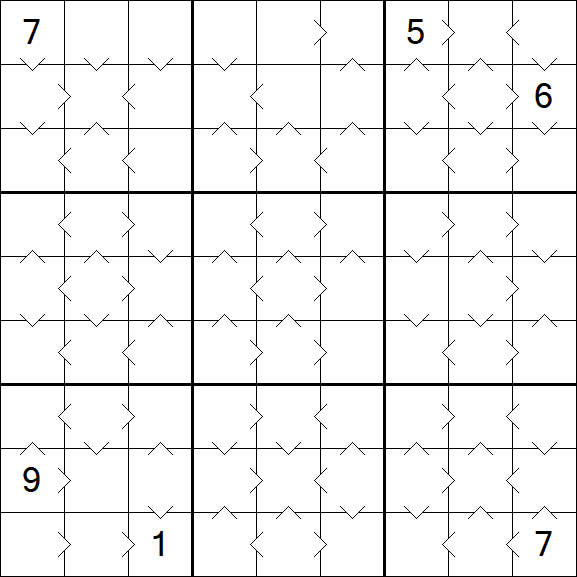 Greater Than Sudoku - Mittel