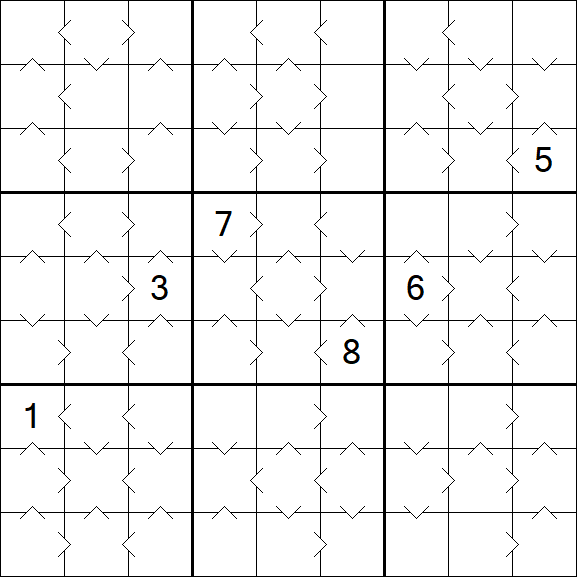 Greater Than Sudoku - Mittel