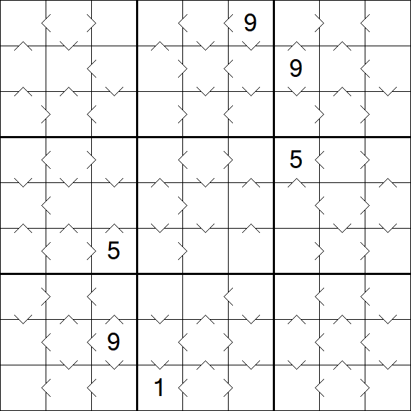 Greater Than Sudoku - Mittel