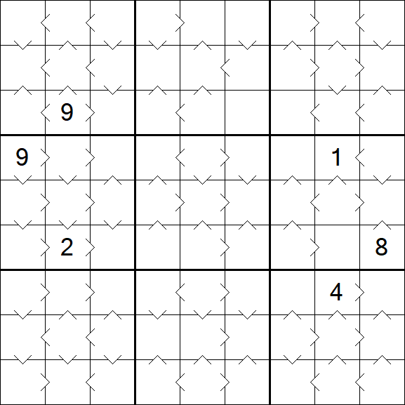 Greater Than Sudoku - Mittel