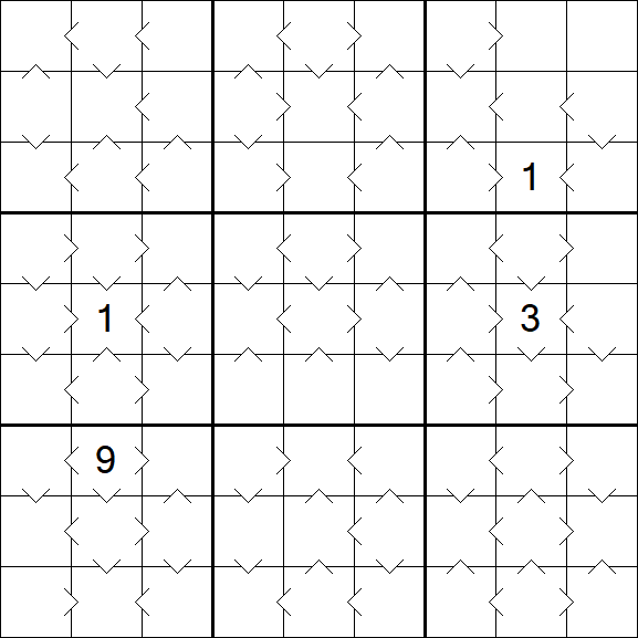 Greater Than Sudoku - Mittel