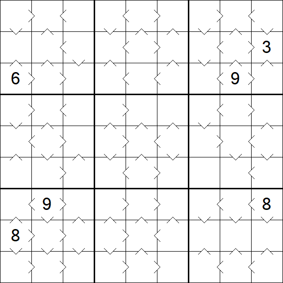 Greater Than Sudoku - Mittel