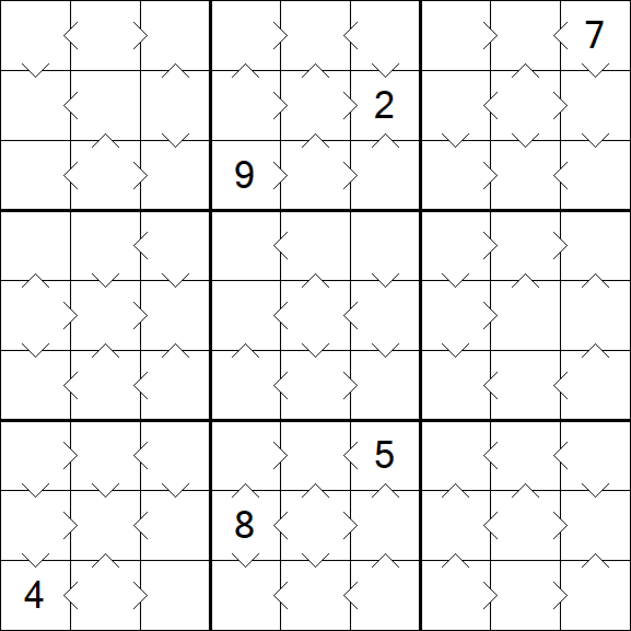 Greater Than Sudoku - Mittel