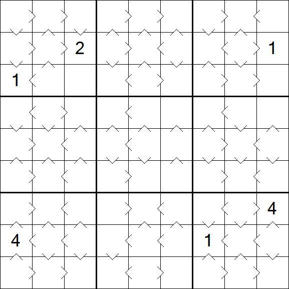 Greater Than Sudoku - Mittel