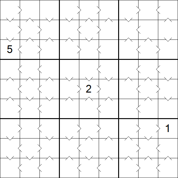 Greater Than Sudoku - Medio