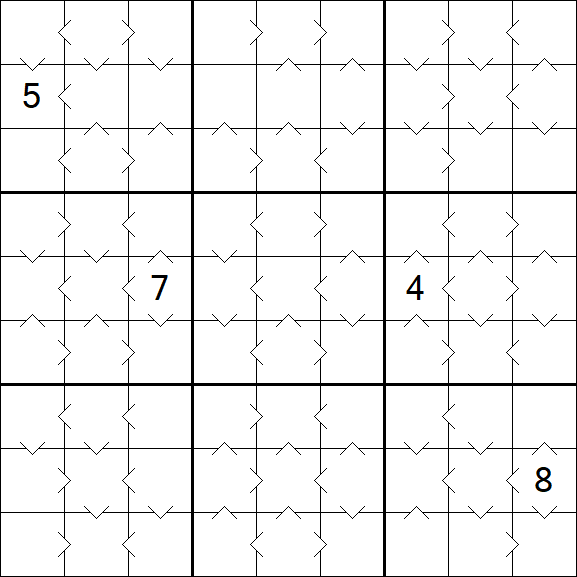Greater Than Sudoku - Medio